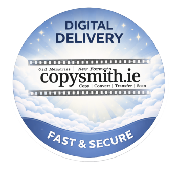 Free Digital delivery via WeTransfer